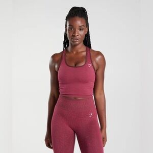 Gymshark set adapt animal seamless leggings and crop tank sports bra